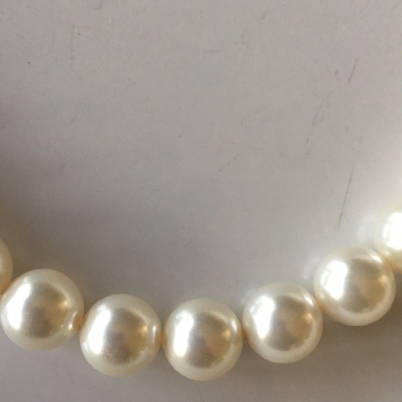 Vintage Swarovski Pearls Sterling necklace. S20”. - Picture 8 of 8